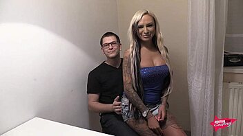 Jan Fucks Tattooed German Model Hard In Doggy And Deepthroat!