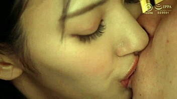Asian girl in uniform gets individual treatment