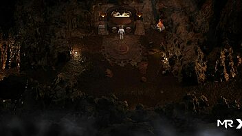 In Treasureofnadia, she LICKS cum off her PUSSY and COCK in episode 55.