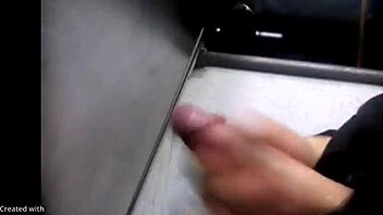 Handjob and ass play in this solo video