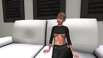 Black and hot neighbor gives me a rough and wild ride