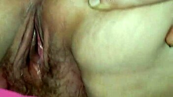 Stuffing a Dildo Deep in Her Fat Pussy