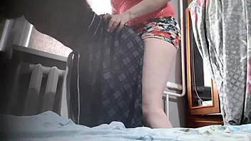 Sensual and passionate: A hot fuck with a stepsister and a strapon
