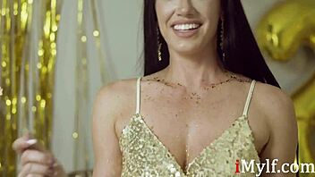 Leila Larocco's New Year's Fuck with a Hot MILF