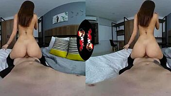 Stunning Latin Teen 18+ Body Pounded in VR