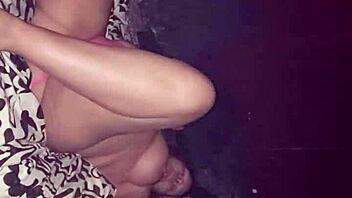 Stuffing a Dildo Deep in Her Fat Pussy