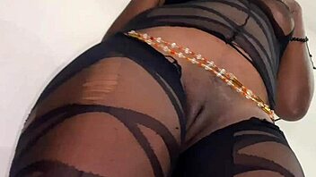 Amateur Black POV Masturbation and Dancing with a Group