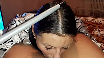 why does my girlfriend smoke while licking pussy during lesbian sex with fetish orgasm