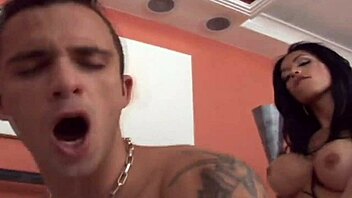 Shemale with Nice Ass Gives Blowjob to Boyfriend.