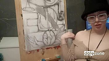 Oiled boobs on amateur porn