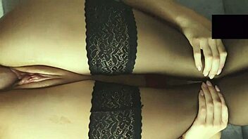 Mia's sexy wife gets fucked in lingerie when husband is away