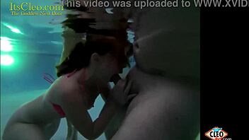 hey, how wild are cleo and annie knight sucking cock underwater?