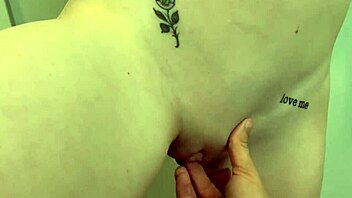 nala brooks playfully rough houses with her stepbrother