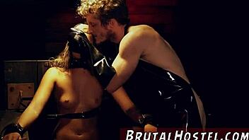 Czech brunette teen 18+ begs for rough anal with monster first time!