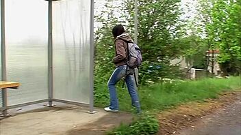 Young girl Yenna gets her pussy pounded by an experienced old man