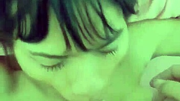 The ladyboy receives a massive cumshot facial in this steamy scene with intense shemale action.