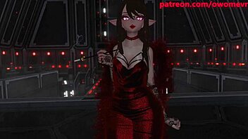 Mistress Lyla teases you with edging for her body in anime cosplay