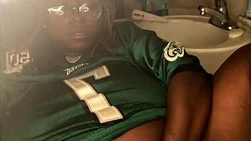 She busts a nut at 3am with her satisfier toy.