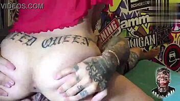 Lilith's tattooed Brazilian body feels incredible during this skinny intense fuck