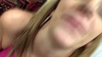 Sara Jay's big boobs bounce as she gets her pussy slammed by two cocks