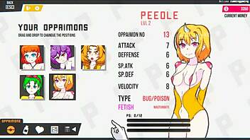 Oppaimon fucks at the gym