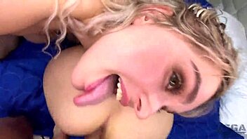 Teen Stepsis enjoys a rough anal and cumshot