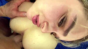 Teen Stepsis enjoys a rough anal and cumshot