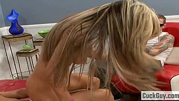 sarah jessie gets fucked in front of her boyfriend, cheating hard.