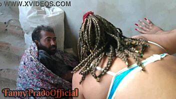 BDSM: Wife gives a treat instead of begging
