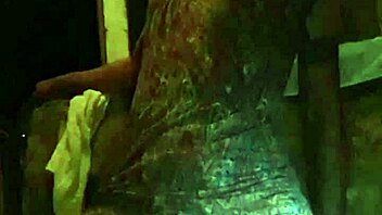 Young gay twink plays with dildo in lingerie