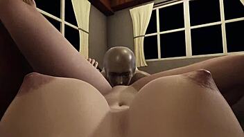 Busty blonde gets pounded by an older man in POV