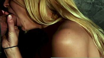 Sarah Swallows Big Cock Hard!