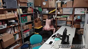 fake cop catches teens in threesome, ties them up 😈