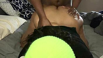ebony lola j gets hot in bareback gay action with latina ebony black. she loves the intense bareback fucking in this scene.
