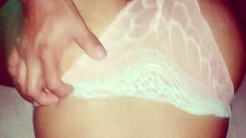 Shemale police officer gives a blowjob in military uniform
