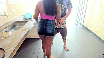 Maid's Intense Anal Passion