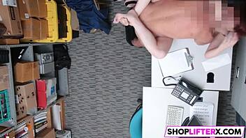 Sexy Cutie Cassidy Gets Punished by Officer with Monster Cock at Work