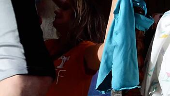 Girl is tied up and facefucked intensely in hardcore scene.