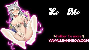 too big toy for leah meows tight pussy?