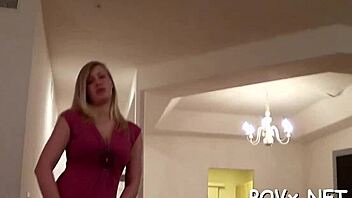 Watch as a stunning woman gives a blowjob in this free porn video