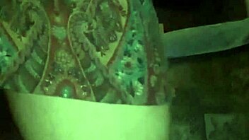 Young gay twink plays with dildo in lingerie