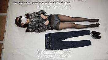 Rip Underwear In Fetish Striptease!