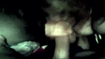 Sucking big black monster cock intensely