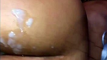 gorgeousaphro demonstrates stretching in lingerie for her friend