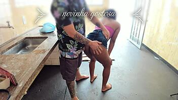 Maid's Intense Anal Passion