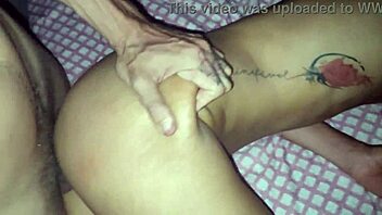 Ninfeta's Tight Teen Ass Fucked Sideways in Public Outdoor Interracial POV