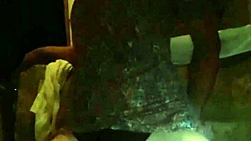 Young gay twink plays with dildo in lingerie