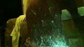 Young gay twink plays with dildo in lingerie