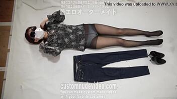 Rip Underwear In Fetish Striptease!