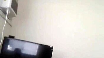 I watch the white girl deepthroat that big black cock